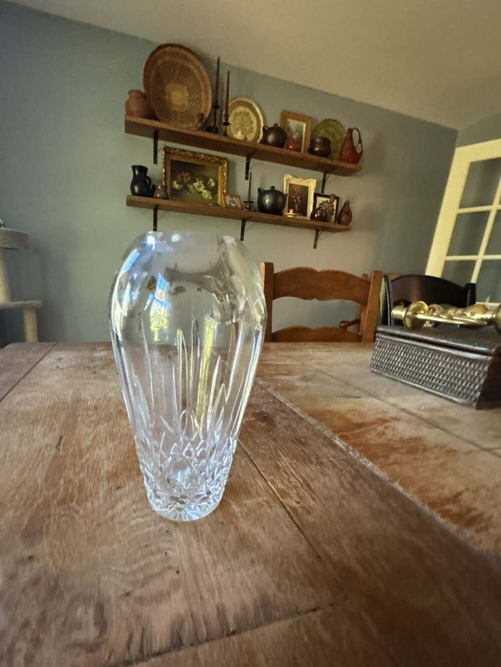 Waterford Crystal Cut Glass Bud Vase